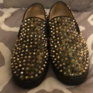 Christian Louboutin Studded loafer/sneakers